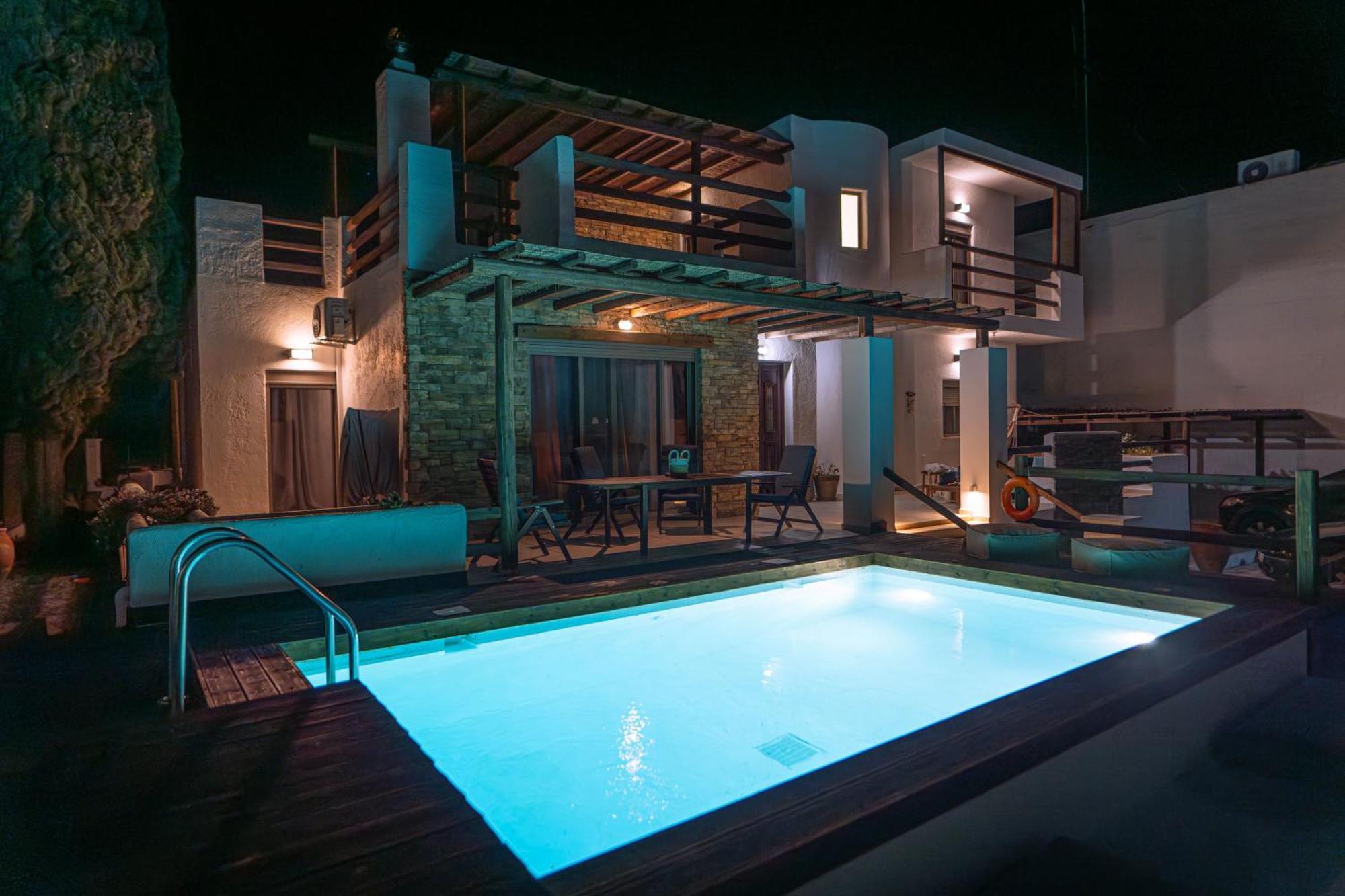 Apollonas & Sibylla Villa Chorio  Dış mekan fotoğraf